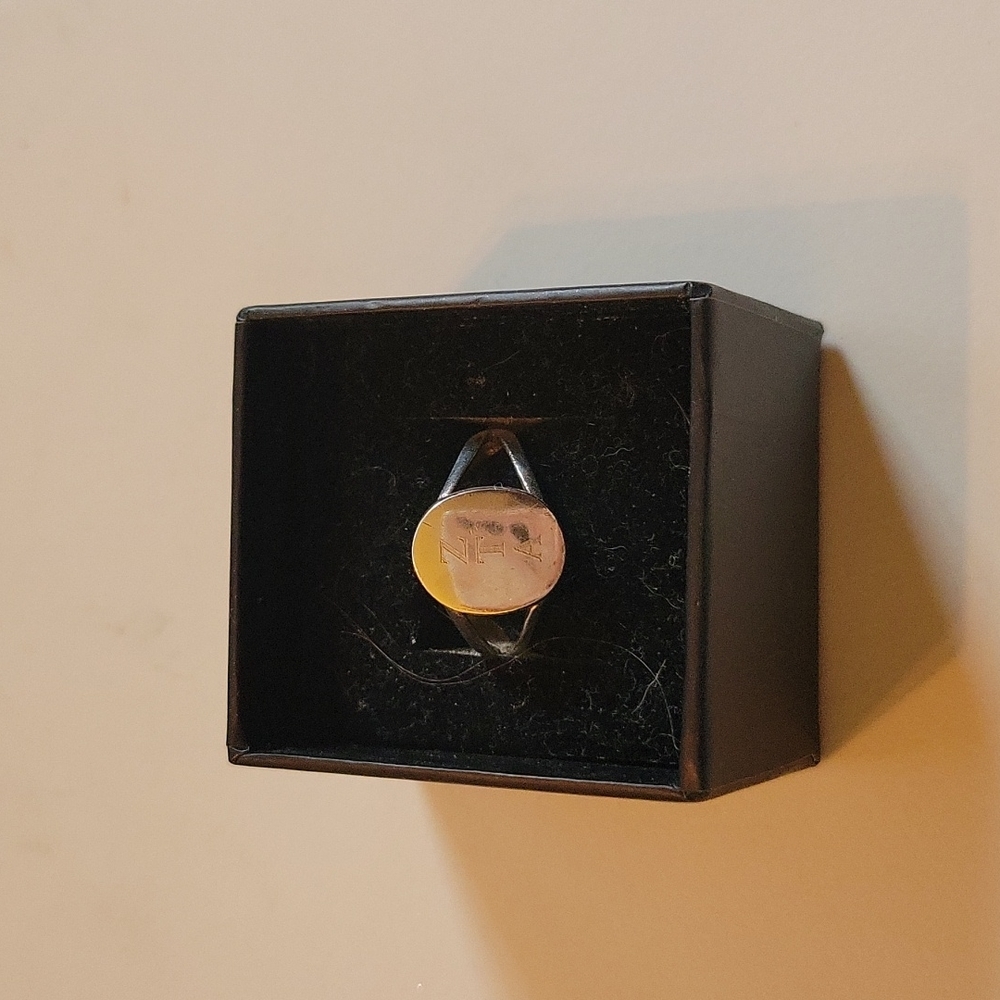 ZTA Letter Ring